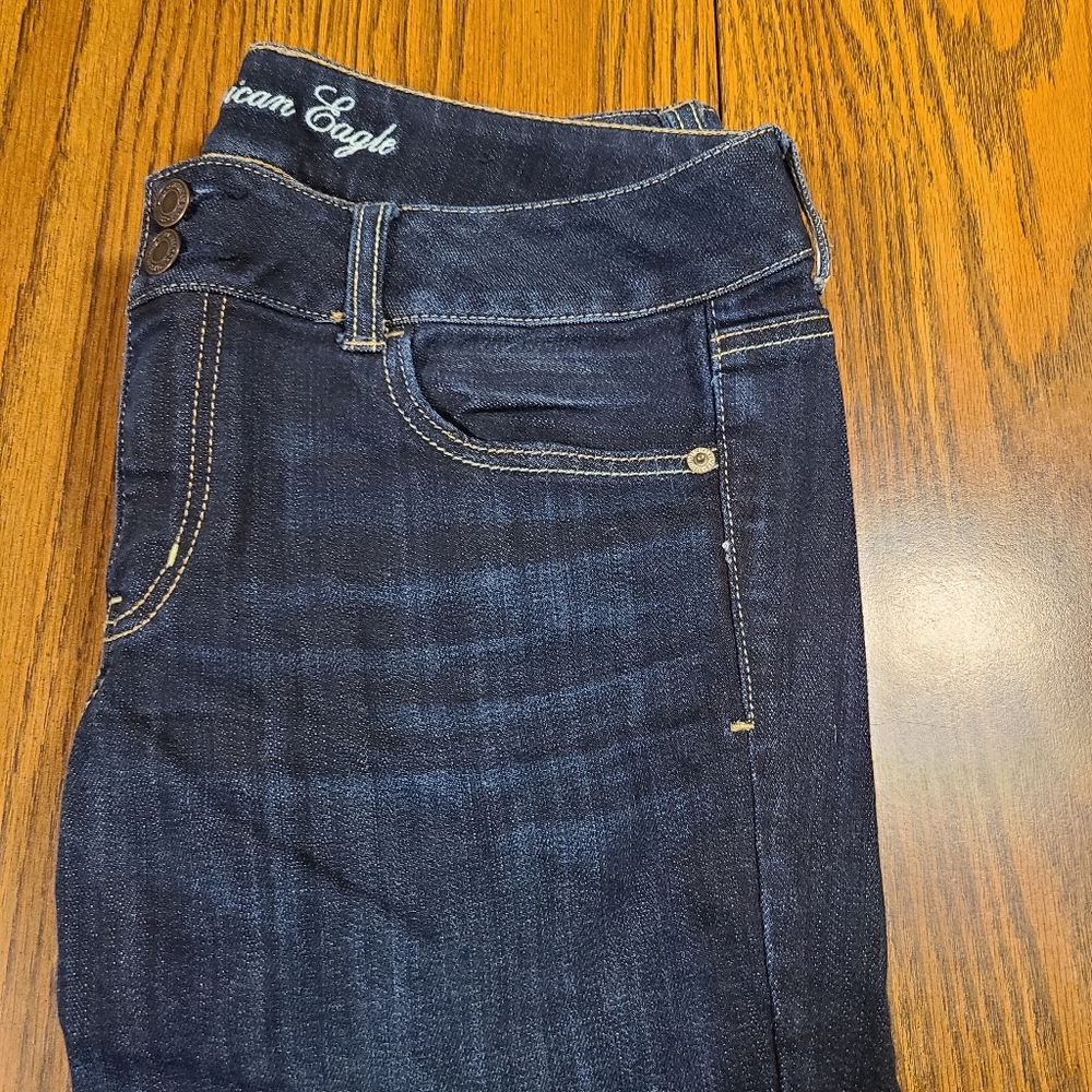 Womens American Eagle Artist stretch jeans sz 12 r